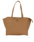 Gemini Tote, &pound;595, Handbags, Beige, Leather, Front view